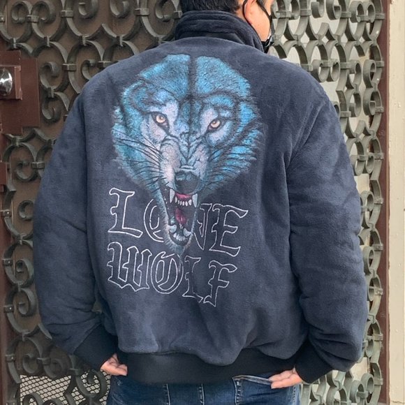 Men’s Handcrafted & Tailored Natural Indigo Jacket - Picture 3 of 4